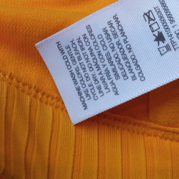 Bikini Top Ribbed Keyhole Plus Size stretchy Soft Vibrant color rich texture - Picture 11 of 15